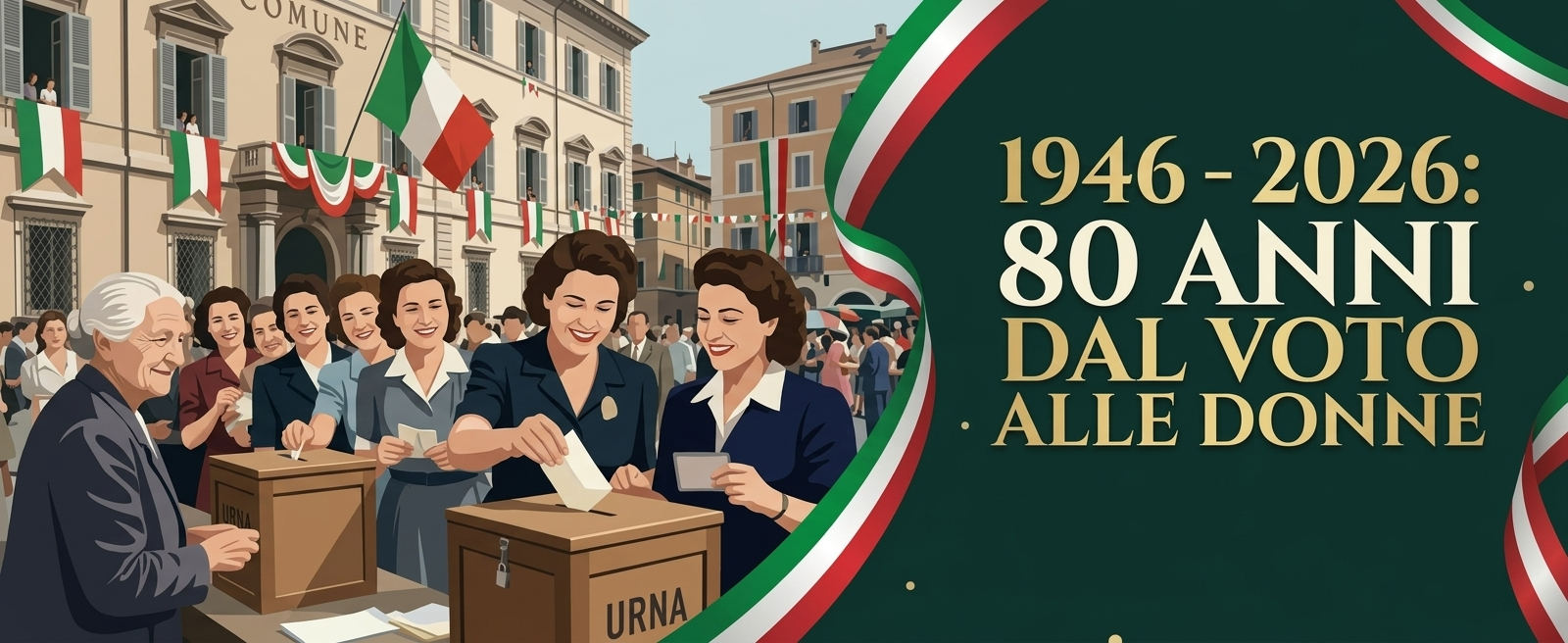 1946 - 2026: 80 anni dal voto alle donne