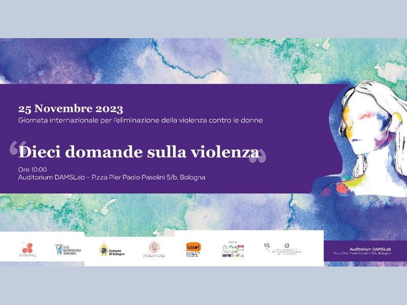 "Dieci domande sulla violenza", sabato 25 novembre un confronto fra Scuole, Università, Centri Antiviolenza e Centri per Uomini autori di Violenza