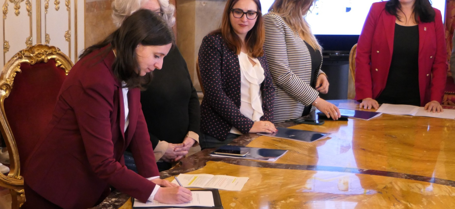 Firma del protocollo